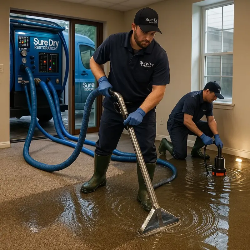 Water Extraction and Removal process in Spry, PA